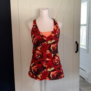 The North Face racer-back workout top. Size Medium